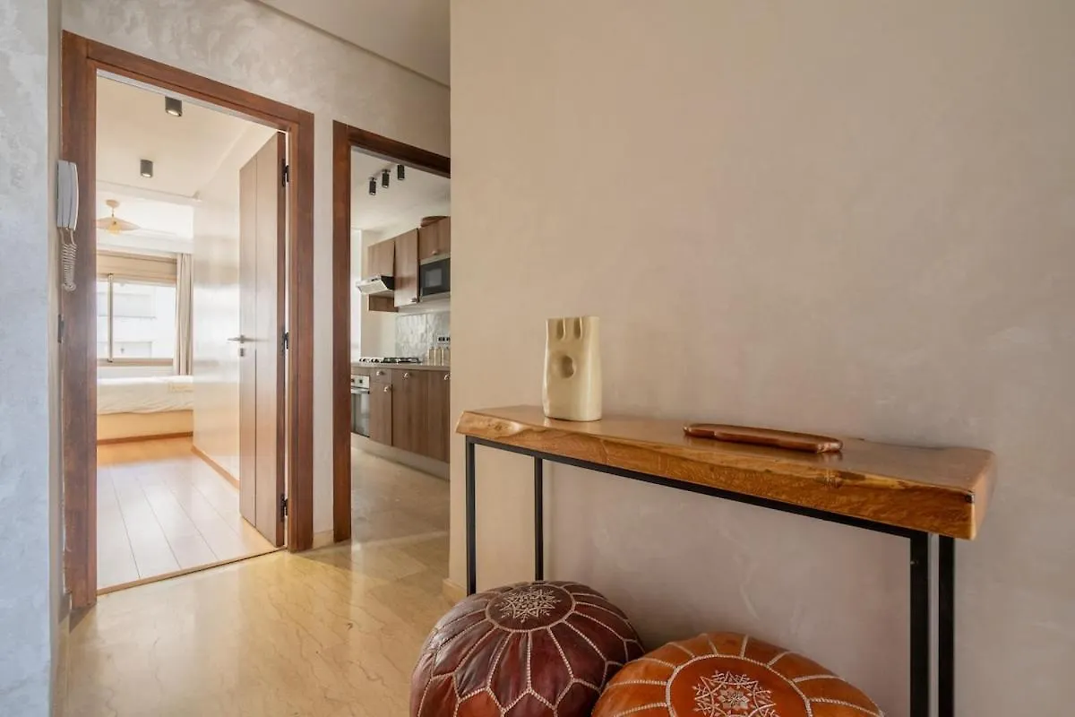 Lägenhet Central Cosy 2Br 2 Baths, Balcony & Clear View Casablanca Marocko